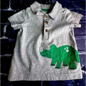 3M boys carters “ just one you” dinosaur shirt bundle.